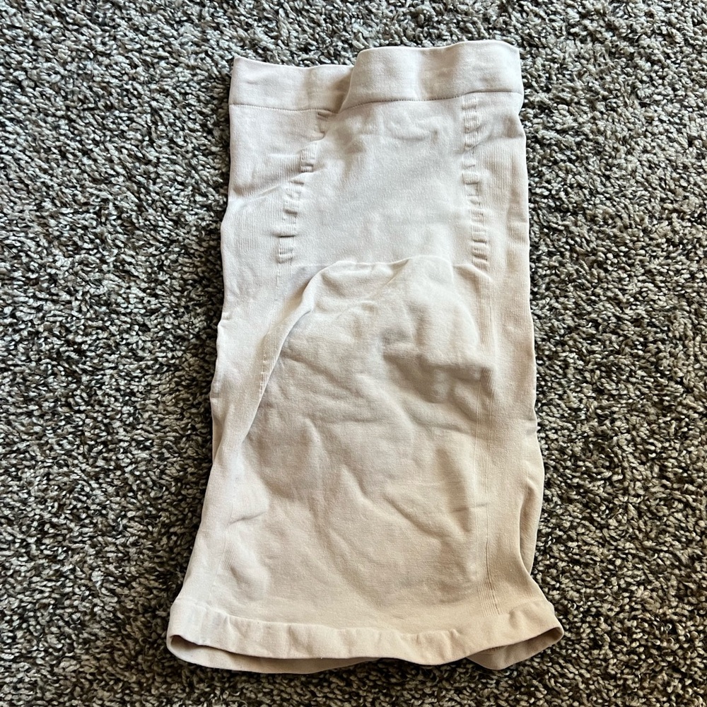 SKIMS Cream Shapewear Shorts